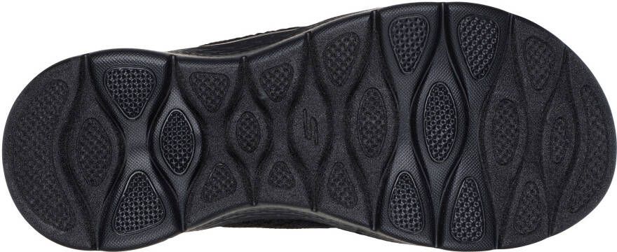 Skechers Slippers GO WALK FLEX SANDAL-ELATION sleehak zomerschoen slippers met goga mat voetbed