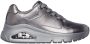 Skechers Sneaker 177768 PEW Uno Icon Lustrous Air Pewter Grijs Metallic - Thumbnail 5