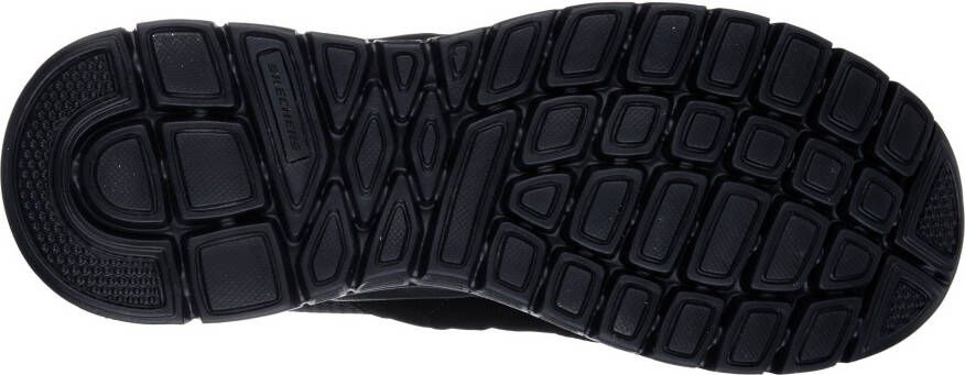 Skechers Sneakers BURNS-AGOURA in monochrome look vrijetijdsschoen lage schoen veterschoen