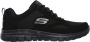 Skechers Sneakers BURNS-AGOURA in monochrome look vrijetijdsschoen lage schoen veterschoen - Thumbnail 123