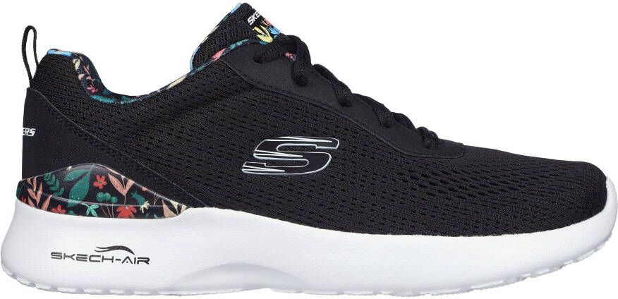 Skechers Sneakers SKECH-AIR DYNAMIGHT LAID OUT met kleurrijke print op de hak vrijetijdsschoen halfhoge schoen veterschoen