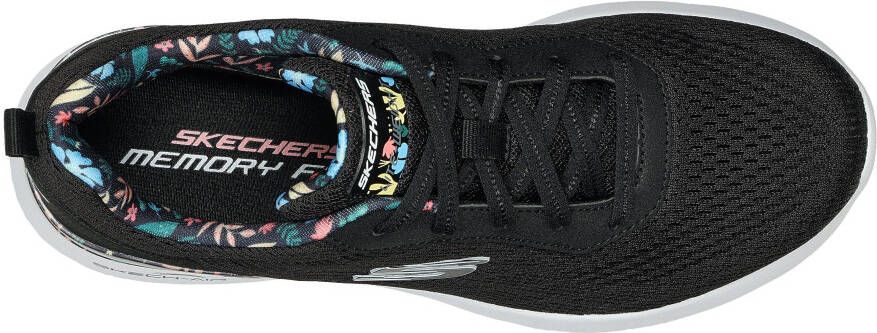 Skechers Sneakers SKECH-AIR DYNAMIGHT LAID OUT met kleurrijke print op de hak vrijetijdsschoen halfhoge schoen veterschoen