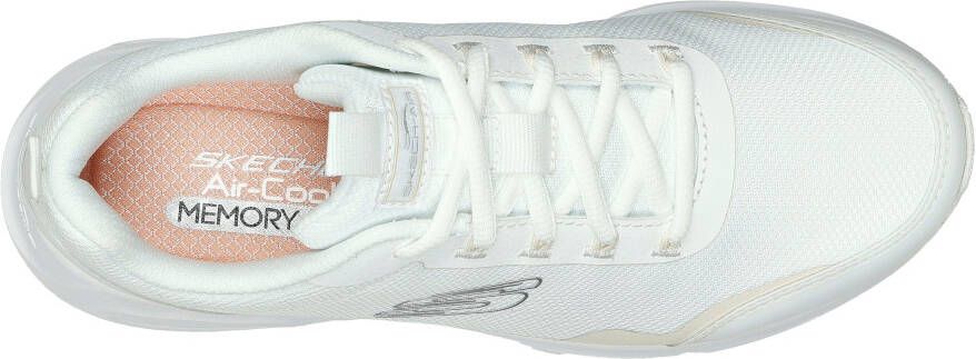Skechers Sneakers SKECH-AIR COURT GOOD NEWS met gepolsterde binnenzool vrijetijdsschoen halfschoen veterschoen