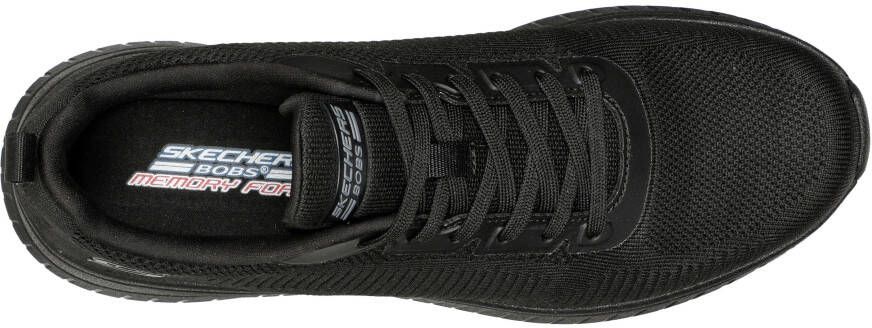 Skechers Sneakers BOBS SQUAD CHAOS in monochrome look vrijetijdsschoen lage schoen veterschoen