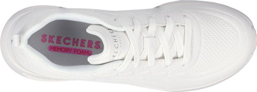 Skechers Sneakers UNO LITE in monochrome look vrijetijdsschoen lage schoen veterschoen