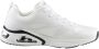 Skechers Tres-Air Uno -Revolution-Airy Heren Sneakers Wit - Thumbnail 11