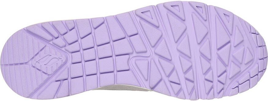 Skechers Sneakers UNO-TWO MUCH FUN met air-cooled memory foam vrijetijdsschoen lage schoen veterschoen