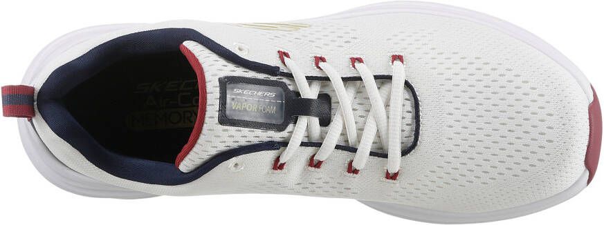 Skechers Sneakers VAPOR FOAM in contrastlook vrijetijdsschoen lage schoen veterschoen