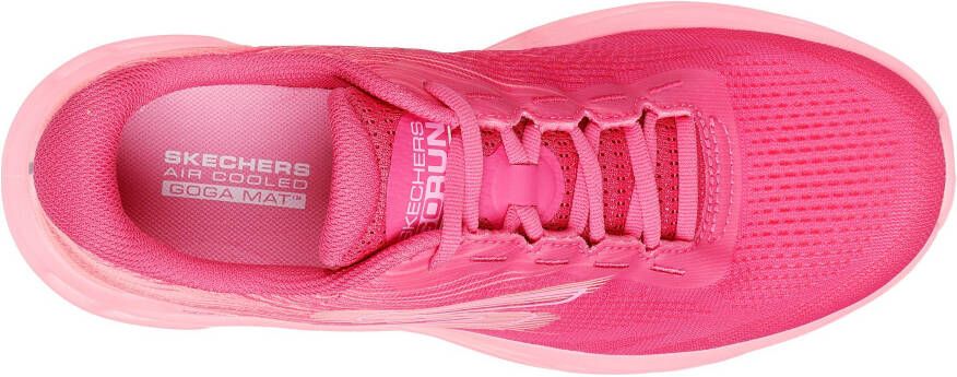 Skechers Sneakers GO RUN SWIRL TECH SPEED-ULTIMATE STRIDE met goodyear rubber zool vrijetijdsschoen lage schoen veterschoen