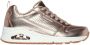 Skechers -Dames -Sneaker- Uno-Metallixs- Rosegold-177109 RSGD - Thumbnail 11