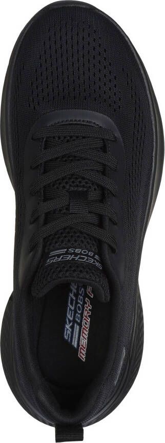 Skechers Sneakers BOBS INFINITY vrijetijdsschoen fitnessschoen veterschoen in trendy materialenmix