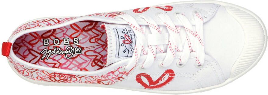 Skechers Sneakers BOBS B COOL met graffitiprint