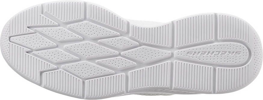 Skechers Sneakers BOBS SQUAD CHAOS AIR met gepolsterde schaprand vrijetijdsschoen lage schoen veterschoen