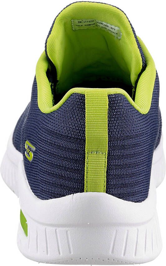 Skechers Sneakers BOBS SQUAD CHAOS AIR met gepolsterde schaprand vrijetijdsschoen lage schoen veterschoen
