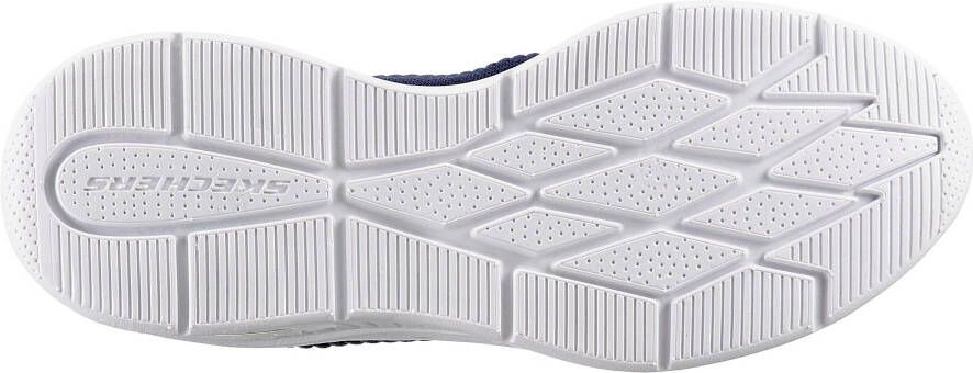 Skechers Sneakers BOBS SQUAD CHAOS AIR met gepolsterde schaprand vrijetijdsschoen lage schoen veterschoen
