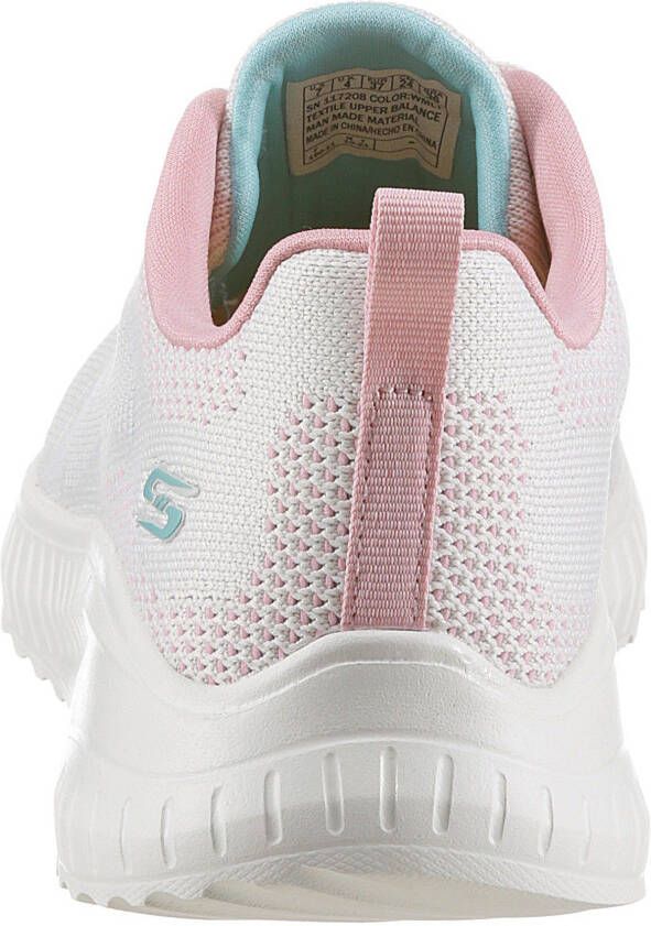Skechers Sneakers BOBS SQUAD CHAOS COLOR CRUSH in mooie kleurencombinatie vrijetijdsschoen lage schoen veterschoen