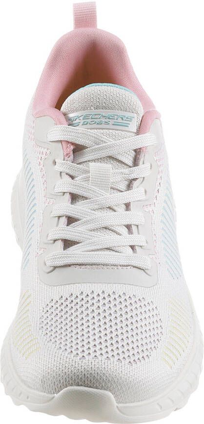 Skechers Sneakers BOBS SQUAD CHAOS COLOR CRUSH in mooie kleurencombinatie vrijetijdsschoen lage schoen veterschoen