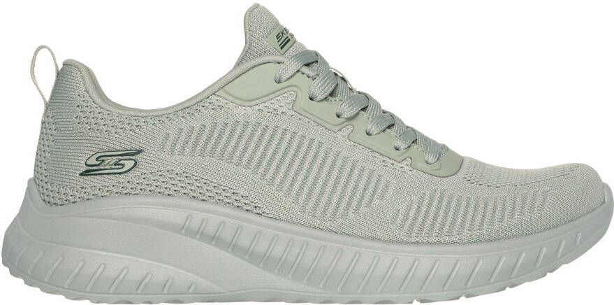 Skechers Sneakers BOBS SQUAD CHAOS FACE OFF Vrijetijdsschoen lage schoen veterschoen met comfort binnenschoen