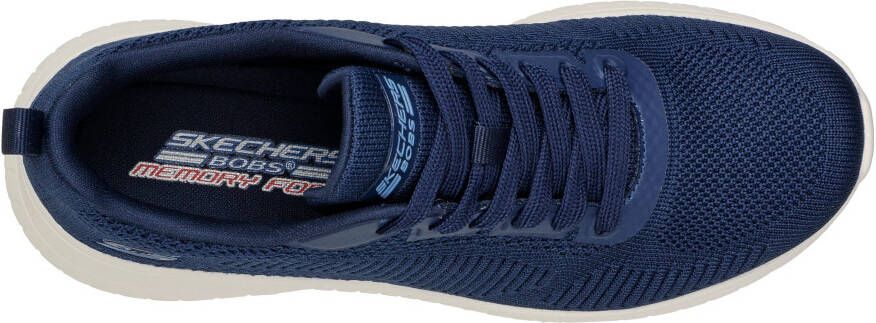 Skechers Sneakers BOBS SQUAD CHAOS FACE OFF met comfortabele binnenzool vrijetijdsschoen halfhoge schoen veterschoen
