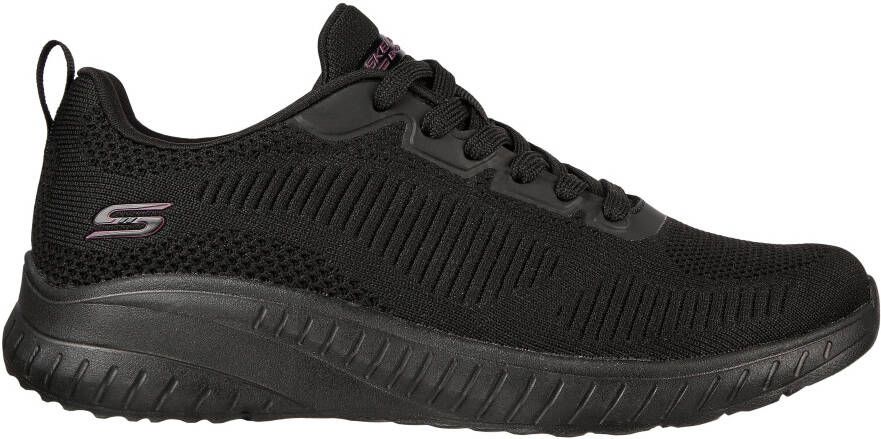 Skechers Sneakers BOBS SQUAD CHAOS FACE OFF Vrijetijdsschoen lage schoen veterschoen met comfort binnenschoen
