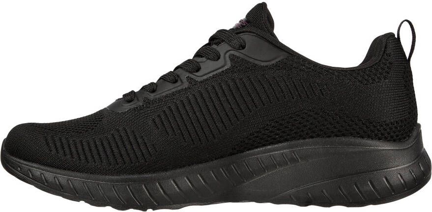 Skechers Sneakers BOBS SQUAD CHAOS FACE OFF Vrijetijdsschoen lage schoen veterschoen met comfort binnenschoen