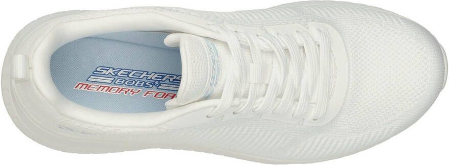 Skechers Sneakers BOBS SQUAD CHAOS FACE OFF Vrijetijdsschoen lage schoen veterschoen met comfort binnenschoen