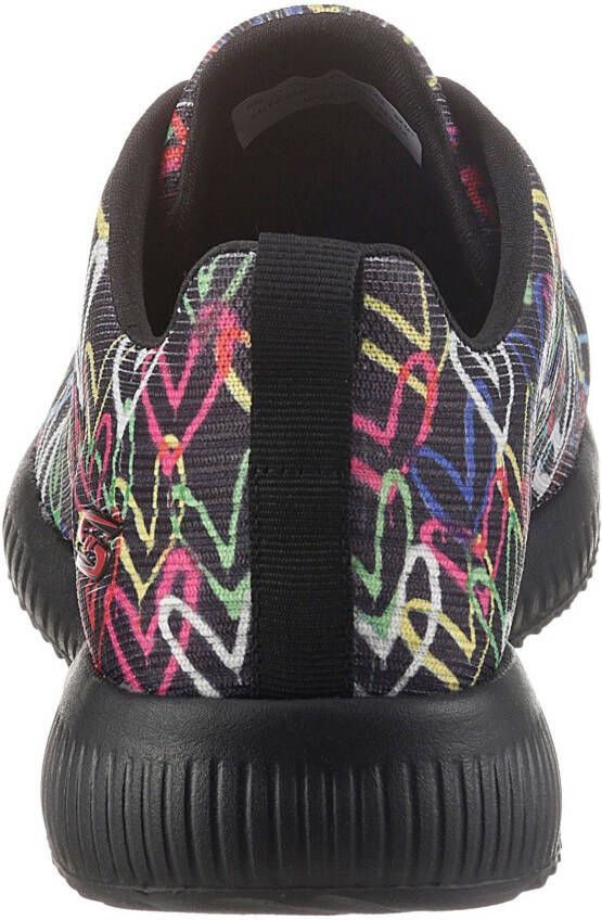 Skechers Bobs Sport Squad Sneakers zwart Textiel - Foto 7