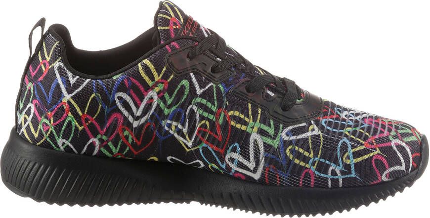 Skechers Bobs Sport Squad Sneakers zwart Textiel - Foto 10