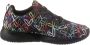 Skechers Bobs Sport Squad Sneakers zwart Textiel - Thumbnail 10