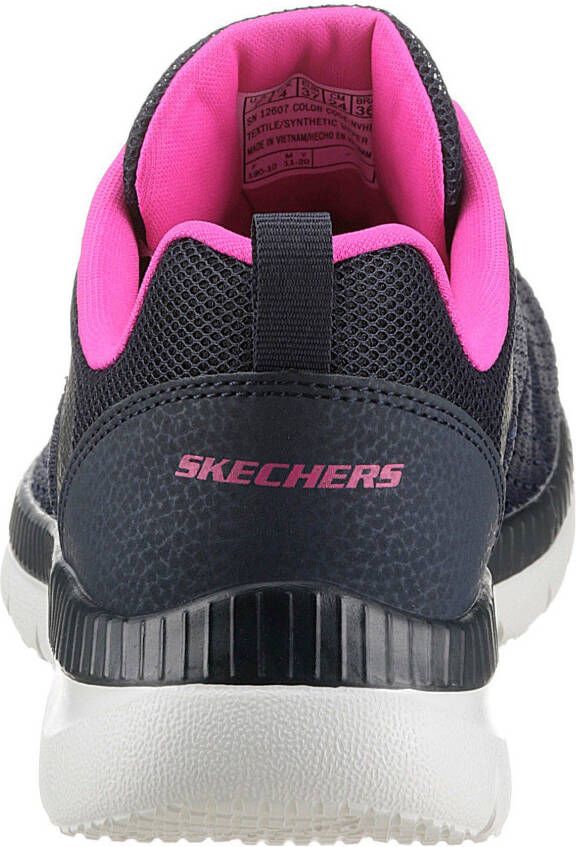 Skechers Sneakers BOUNTIFUL QUICK PATH Vrijetijdsschoen lage schoen veterschoen met gewatteerde binnenzool