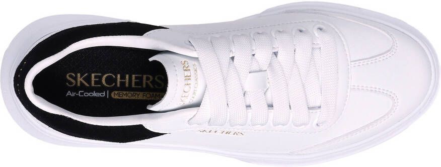 Skechers Sneakers CORDOVA CLASSIC- met contrastafwerking vrijetijdsschoen lage schoen veterschoen