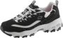 Skechers D'LITES-BIGGEST FAN Sneakers Vrouwen Black White - Thumbnail 7