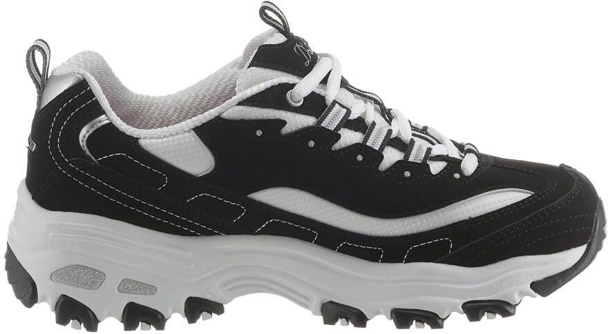 Skechers Sneakers D´Lites Biggest Fan in trendy chunky-style vrijetijdsschoen lage schoen veterschoen