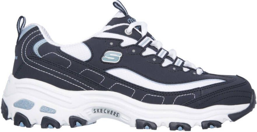Skechers Sneakers D´Lites Biggest Fan Vrijetijdsschoen lage schoen veterschoen in trendy chunky-stijl