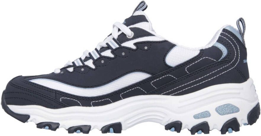 Skechers Sneakers D´Lites Biggest Fan Vrijetijdsschoen lage schoen veterschoen in trendy chunky-stijl