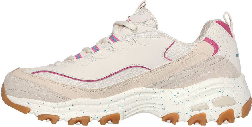 Skechers Sneakers D'LITES-BOLD VIEWS vrijetijdsschoen lage schoen veterschoen met air-cooled memory foam