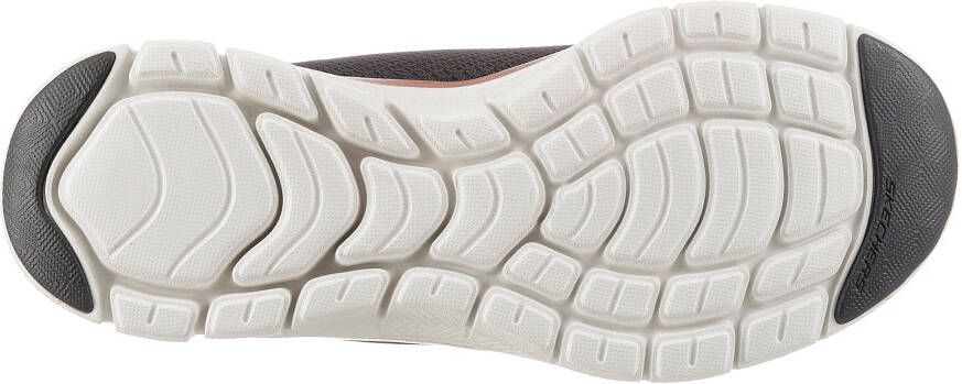 Skechers Sneakers FLEX APPEAL 4.0 BRILLINAT VIEW Vrijetijdsschoen lage schoen veterschoen met Air Cooled Memory Foam