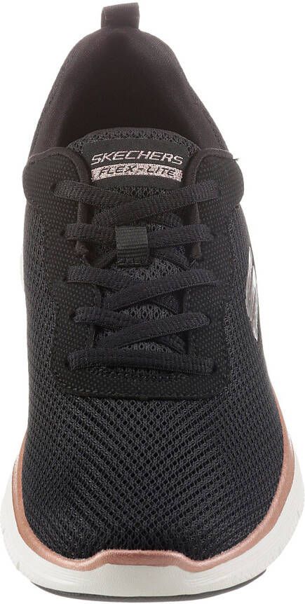 Skechers Sneakers FLEX APPEAL 4.0 BRILLINAT VIEW Vrijetijdsschoen lage schoen veterschoen met Air Cooled Memory Foam