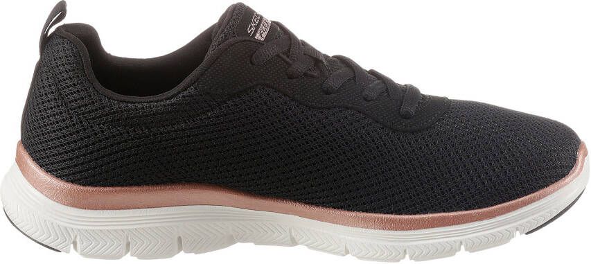 Skechers Sneakers FLEX APPEAL 4.0 BRILLINAT VIEW Vrijetijdsschoen lage schoen veterschoen met Air Cooled Memory Foam