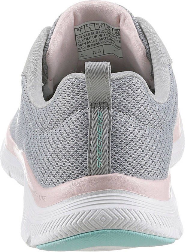 Skechers Sneakers FLEX APPEAL 4.0 BRILLINAT VIEW met air-cooled memory foam uitvoering
