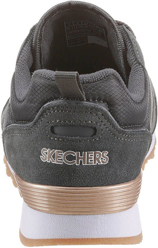 Skechers Sneakers GoldN Gurl Vrijetijdsschoen halfschoen veterschoen met air-cooled memory foam