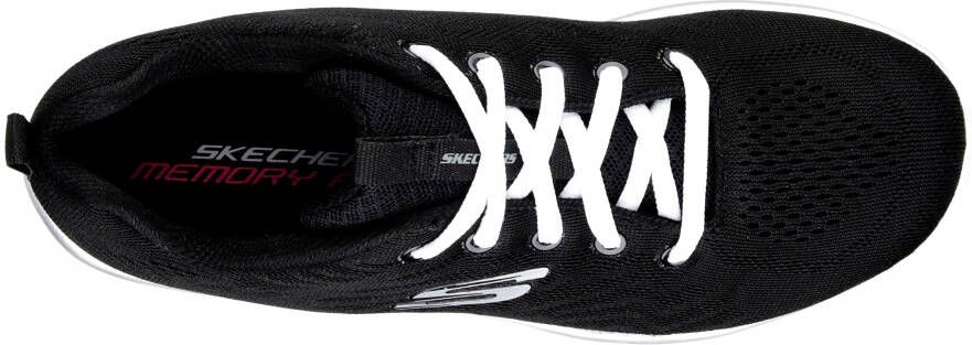 Skechers Sneakers Graceful Get Connected Vrijetijdsschoen lage schoen veterschoen in schoenwijdte G (wijd)