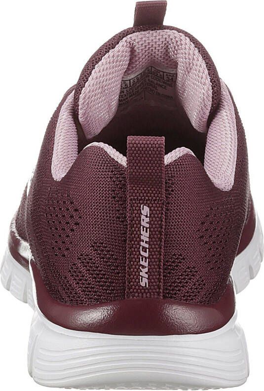 Skechers Sneakers Graceful Get Connected Vrijetijdsschoen lage schoen veterschoen met memory foam