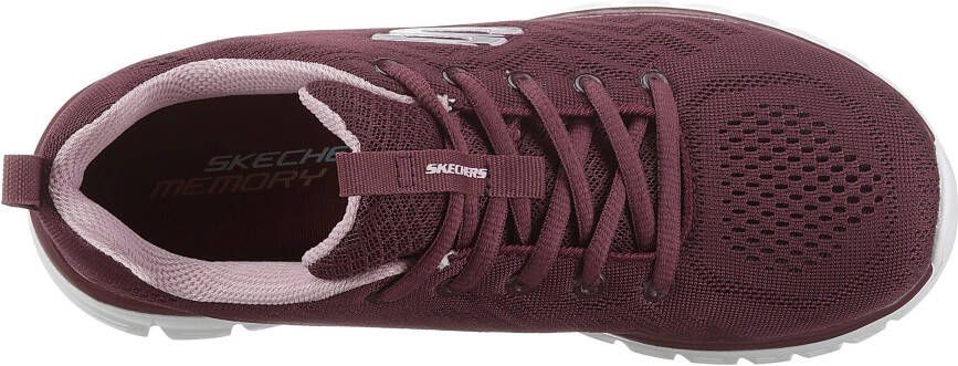 Skechers Sneakers Graceful Get Connected Vrijetijdsschoen lage schoen veterschoen met memory foam