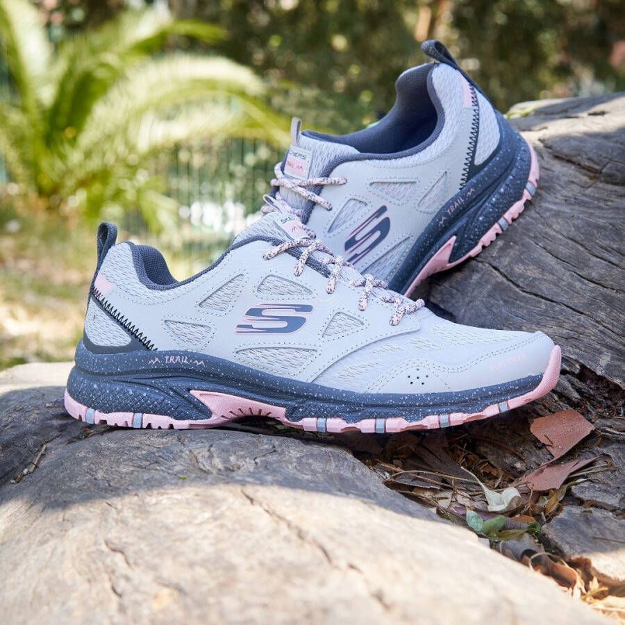 Skechers Sneakers HILLCREST PURE ESCAPADE in materiaalmix vrijetijdsschoen lage schoen veterschoen