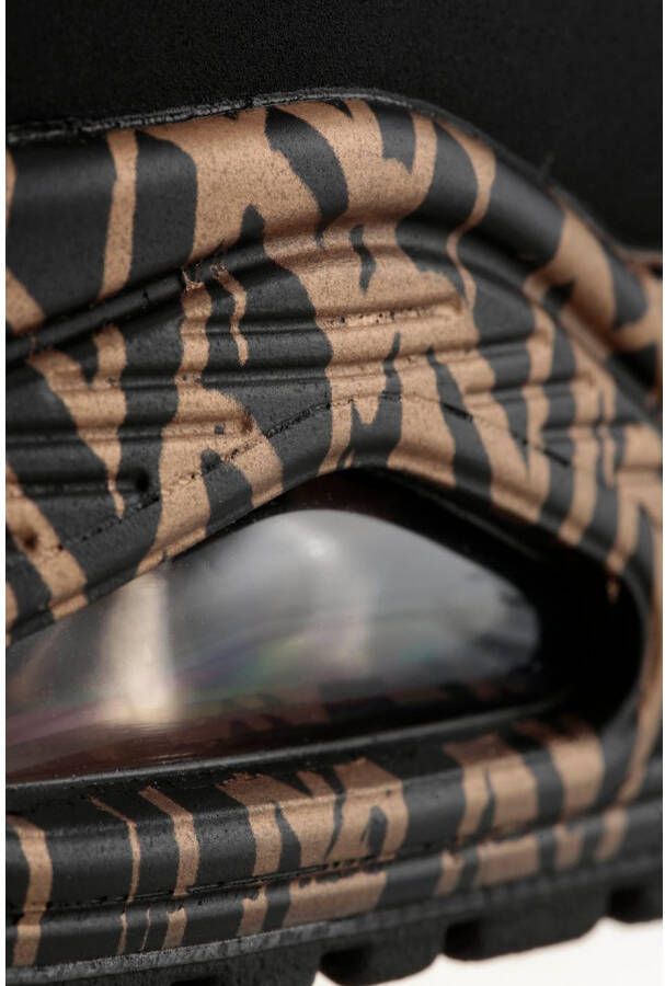Skechers Sneakers met sleehak UNO-LOVING LOVE Vrijetijdsschoen lage schoen veterschoen met coole graffiti-print