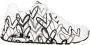 Skechers Sneakers met sleehak UNO-SPREAD THE LOVE Vrijetijdsschoen lage schoen veterschoen met coole graffiti-print - Thumbnail 12