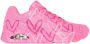 Skechers Sneakers met sleehak UNO-SPREAD THE LOVE Vrijetijdsschoen lage schoen veterschoen met coole graffiti-print - Thumbnail 6