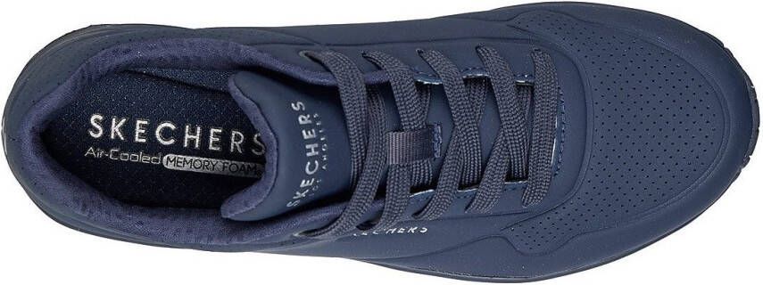 Skechers Sneakers met sleehak UNO STAND ON AIR Vrijetijdsschoen lage schoen veterschoen met zacht gevoerde binnenzool