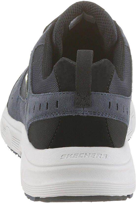 Skechers Sneakers Oak Canyon met memory foam-uitrusting vrijetijdsschoen lage schoen veterschoen